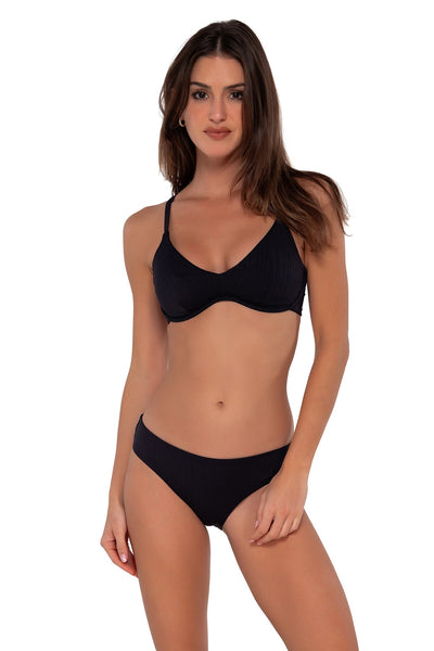 Sunsets Black Seagrass Texture Collins Hipster Bottom