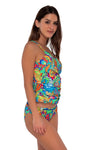 Sunsets Fiji Sandbar Rib Simone Tankini Top
