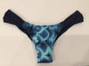 Guria Tie Dye Scrunch Tab Side Brazilian Bottom - Key West Swimwear
