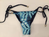 Guria Tie Dye Cut-Out Reversible Scrunch Tie Side Brazilian Bottom - Key West Swimwear