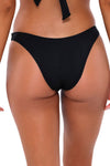 B Swim Black Baja Rib Maddie Bottom