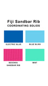 Sunsets Fiji Sandbar Rib Simone Tankini Top