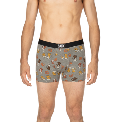 SAXX Underwear Vibe Grey Beer Cheers - Key West Swimwear