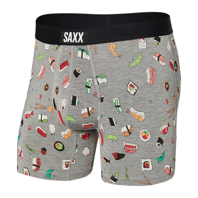 SAXX Underwear Vibe Grey Sushi Doobie Doo
