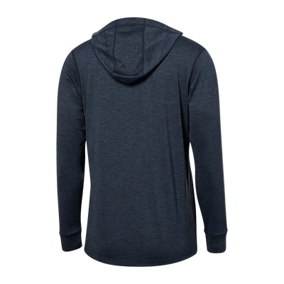 SAXX DropTemp All Day Cooling Turbulence Heather Hoodie