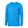 SAXX DropTemp All Day Cooling Racer Blue Heather Long Sleeve