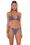 Swim Systems Blue Iris Kali Triangle Top