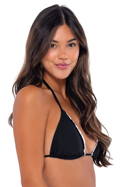 Swim Systems Black Cambria Triangle Top