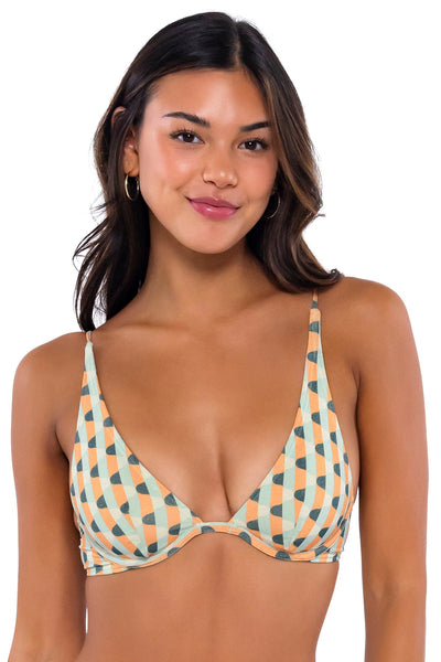 B Swim Sahara Lurex Wyatt Top