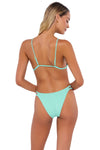 B Swim Breeze Twist Rib Kameryn Top