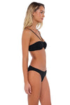 B Swim Black Baja Rib Ryder Bottom