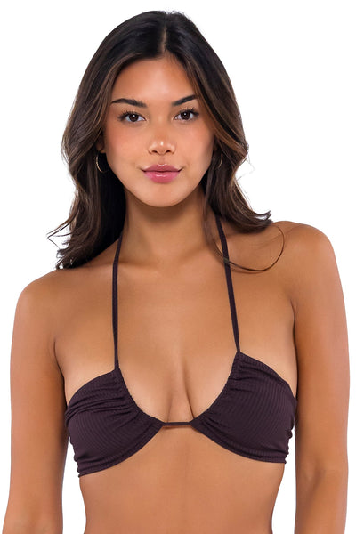 B Swim Java Flat Rib Sasha Top