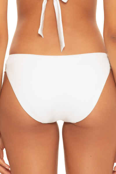 Becca Layla White Tab Side Hipster Bottom