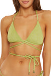 Isabella Rose Marseille Green Apple Triangle Top
